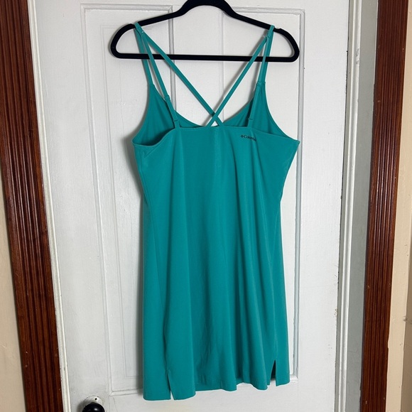 Columbia Aqua Strappy Mini Dress - Picture 8 of 10